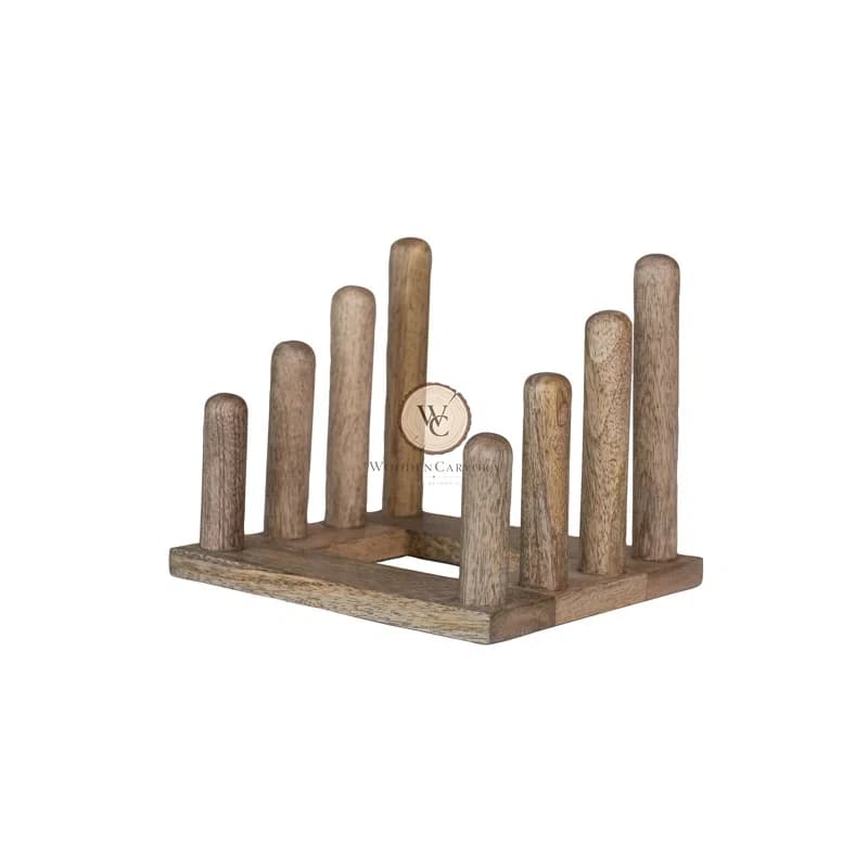 Mango Wood Kitchen Stand, another view