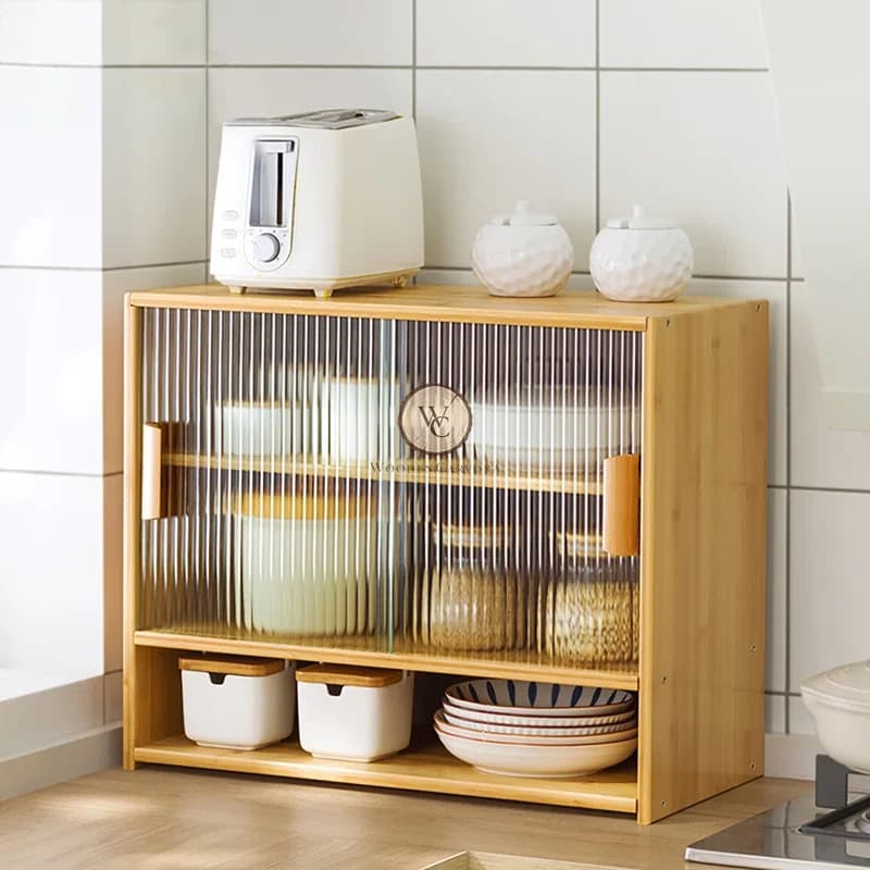 Bamboo Kitchen Organizer